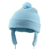 Toddler Beanie Hat with Ear Flaps - Blue
