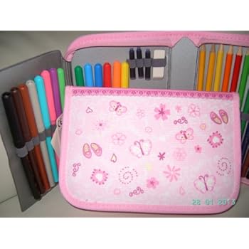 Rempli de 50 pièces:Trousse Sac de Printemps, Portefeuille le Cas, Sac à dos pour l'Ecole, pour les Jeunes, Pour les Filles Rempli de 50 pièces:Trousse Sac de Printemps, Portefeuille le Cas, Sac à dos pour l'Ecole, pour les Jeunes, Pour les Filles