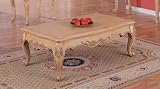 Buttermilk Finish Coffee Table By Coaster Furniture