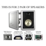 Buy 4 MA Audio MAQ-650-ALH204 Home Theater In Wall Surround Sound Speakers