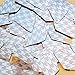 Sequin Pink Silver Houndstooth Pattern Metallic Long Diamond 1.75 inches Couture Loose Paillettes