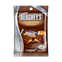 Hershey's Sugar-Free Milk Chocolate Caramel Filled, 3-Ounce Bags (Pack of 12)