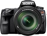 Sony Alpha SLT-A37M 16.1 MP Exmor APS HD CMOS Sensor DSLR with Translucent Mirror Technology and 18-135mm Lens (Black)