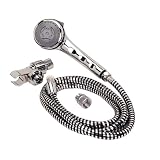 Deluxe Handheld Chrome Shower Massage with 3 Sprays