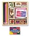 Friendship Deluxe Stamp Set and Large Rainbow Stamp Pad by Melissa and Doug