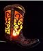 Decor Cowboy Boot Art 3D Table Lamp / Night Lamp / Night Light - Comparing to Rivers Edge Products #W39024