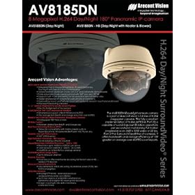 SurroundVideo AV8185DN Surveillance/Network Camera - Color, Monochrome