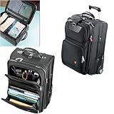 Wenger 21' ' Wheeled Carry-On Black 9350-21BK
