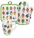 Wacky Woolies Kitchen Set - Mug, Oven Glove & Potholder
