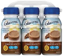 Glucerna Shake Rich Chocolate, 8 Ounce Bottles (Pack of 24)