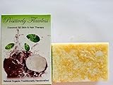 Raw Sugar Exfoliation & Microdermabrasion in Coconut Oil Soap Bar (2 Bars)- The Beauty Secrets of Hollywood Top Stars and Victoria Secret Models Provide Mild Exfoliation (see Positively Flawless' Complete Program of Skin Peel-Exfoliation with All Natural Facial Masks of Papaya Extract and Coconut Oil; Papaya Serum in Coconut Oil Soap; and, Raw Sugar Exfoliator-Scrub also in Coconut Oil Soap.)