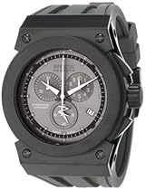 Big Sale Invicta Men's 12027 Akula Reserve Chronograph Gunmetal Dial Grey Silicone Watch