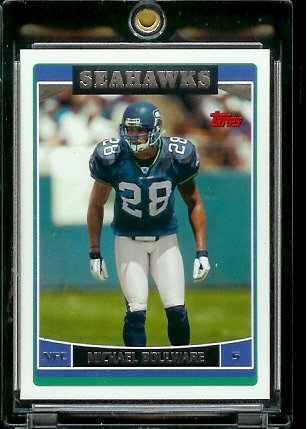 2006 Topps # 132 Michael Boulware - Seattle Seahawks - NFL Football Card