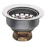 MOEN 22036 3-1/2-Inch Drain Assembly, Stainless
