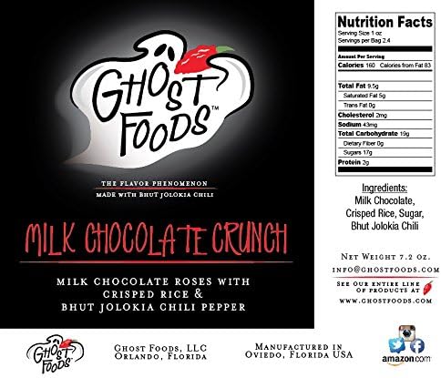 Spicy Milk Chocolate Crunch Roses (Bag of 6)