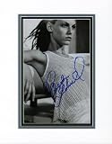 Angela Lindvall Autographed Custom Matted Display