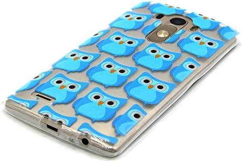 LG G4 Case,Utang Emboss Colored Drawing TPU Case Skin Gel Protective Cover Case for LG G4,Blue owls