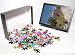 Photo Jigsaw Puzzle of Temple II and Grand Plaza, Mayan archaeological site, Tikal, UNESCO World from Robert Harding