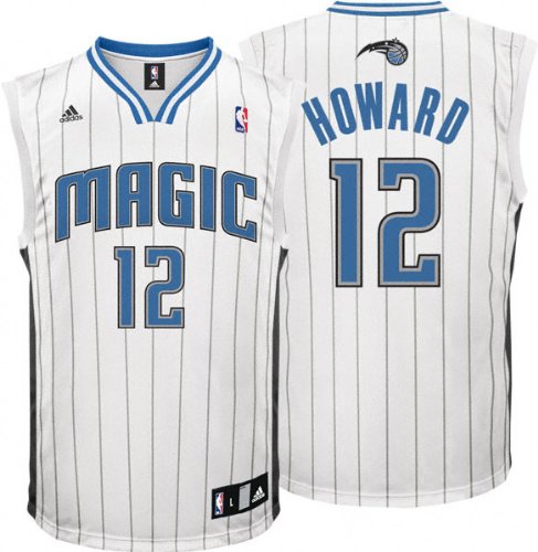 Dwight Howard Youth Jersey: adidas White Replica #12 Orlando Magic Jersey