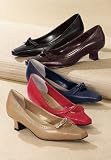 Valley Lane Spectator-Style Leather Pumps