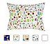 Little Sleepy Head Youth Pillow Case - 100% Made Cotton & Hypoallergenic Pillow Case - Snug Fit Envelope Pillowcase Enclosure - Youth Pillow 16x22 Size - (Purses) Design Travel Pillow Cover