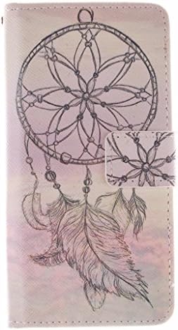 imagexia - For Galaxy S6 Case , [WALELT CASE] With Card Slot Style Wind Chimes Premium PU Leather [Stand View] Flip Skin Cover For Samsung Galaxy S6 SM-G920