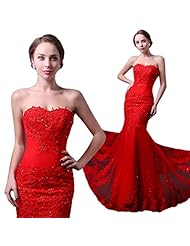 Sweetheart Lace-Up Floor Length Evening Dress 