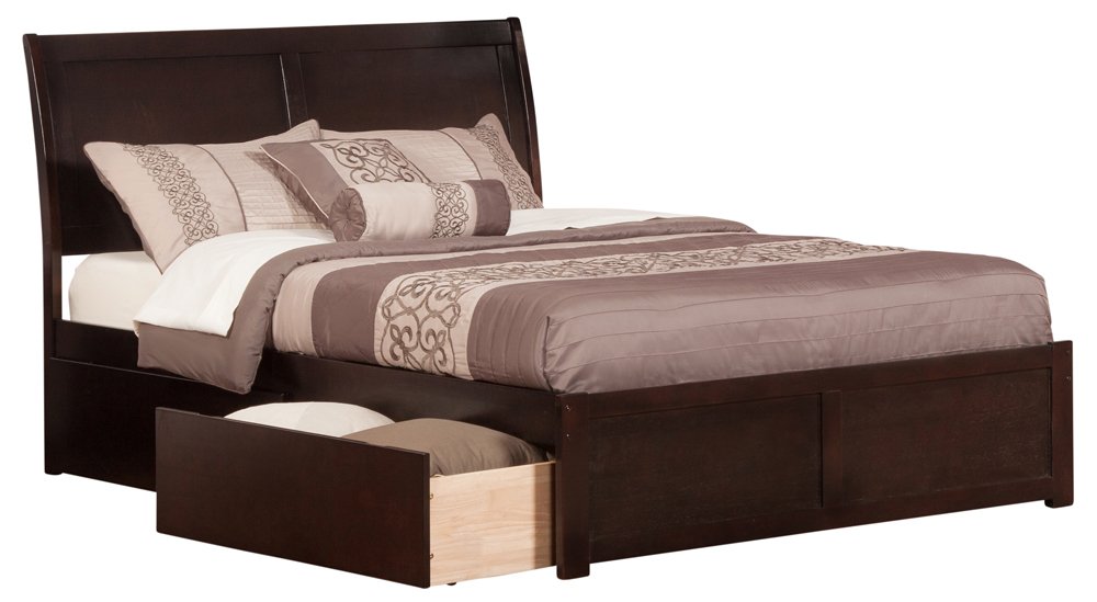 Amazon.com: Portland Full Flat Panel Foot Board w/ 2 Urban Bed ...