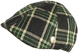 Ben Sherman Plaid Duck Bill Ivy Scally Cap Heavy Winter Driving Hat