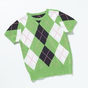 My Twinn Girl's Green Argyle Sweater by My Twinn