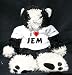 Plush Cat (Catnap) toy with I Love Jem