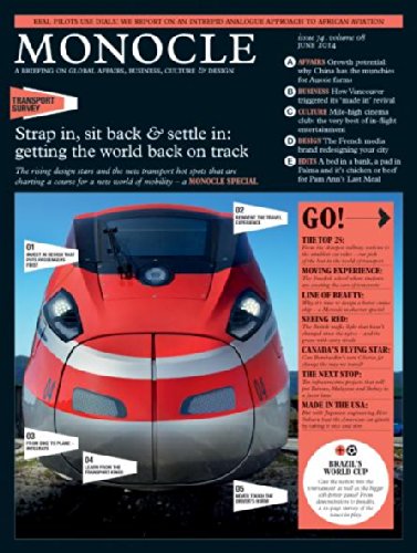 Monocle Issue 74 Volume 8 June 2014