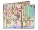 (3x4) NYC New York City Subway Map Mighty Wallet