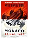 Monaco Grand Prix F1, c.1960 Poster Event EU Giclee Poster Print by Jose Lorenzi, 44x60