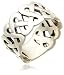 Sterling Silver Celtic Ring, Size 7