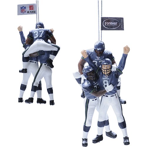 Buy Team Beans Seattle Seahawks Team Celebration Ornament by Team Beans