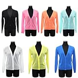 カーディガン レディース カジュアル サマーニット ニット 流行のプロデューサー巻きにオススメ★さらさら/シンプル/カラー/カーディガン/ブラック/ホワイト/イエロー/ピンク/ブルー/ミント/オレンジ