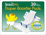 Select Kids Booster Pads Diaper Doubler Pack/30