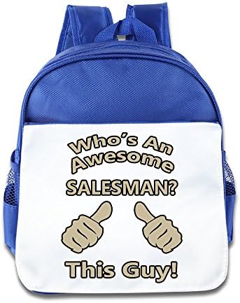 Lovbaeg This Guy Is An Awesome Salesman Children Bags RoyalBlue One Size