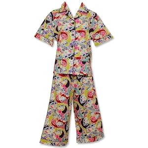 Buy Frankie and Johnny Puccini Shortsleeve Capri Pajamas by Frankie & Johnny