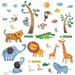 Decowall DW-1206 Jungle adesivi da pa...