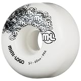 Mini-Logo S1 Wheels 60mm 99A Natural (Set of 4)