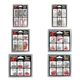 Matzuo Sickle Hook Assortments Bass/Worm Hooks (44 pcs.)