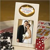 Las Vegas Themed Place Card Frames (Set of 30) - Wedding Favors