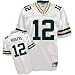 Aaron Rodgers Jersey: Reebok White Replica #12 Green Bay Packers Jersey - Small