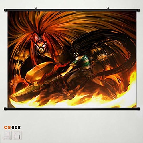 Home Decor Anime Ushio and Tora Ushio Aotsuki Wall Scroll Poster Fabric Painting 23.6*17.7 inch N1 8