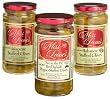 Miss Leone's Stuffed Queen Olives: Habenero, Fire in the Pit, Jalapeno, 12-Ounce Jars (Pack of 3)