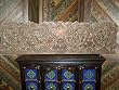 Lord Krishna Radha Hand Carved Wooden Headboard Wall Panels Bed Frames 72"
