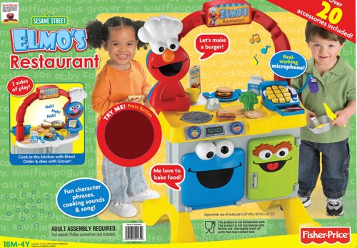 Fisher-Price Elmo's Restaurant under The Toys Store