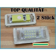 LED Kennzeichenbeleuchtung BMW 3er E46 Limo und Touring Neu Pkw Kfz